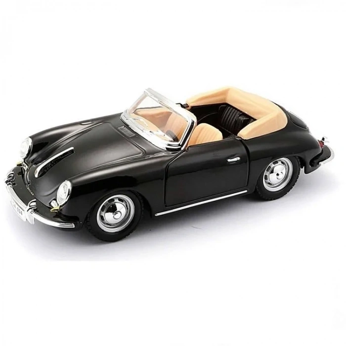 Porsche 356b Cabriolet 1961 1:24 Ölçekli Araç