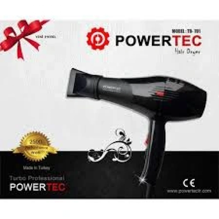 POWERTEC TR-701 SAÇ KURUTMA - FÖN MAKİNESİ 2500W PERF (5365)