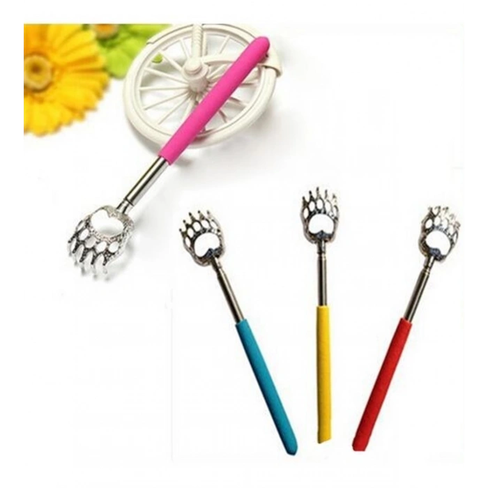 Pratik Kolay Teleskopik Metal Sırt Kaşıma Kaşağı Aleti Aparatı (5365)