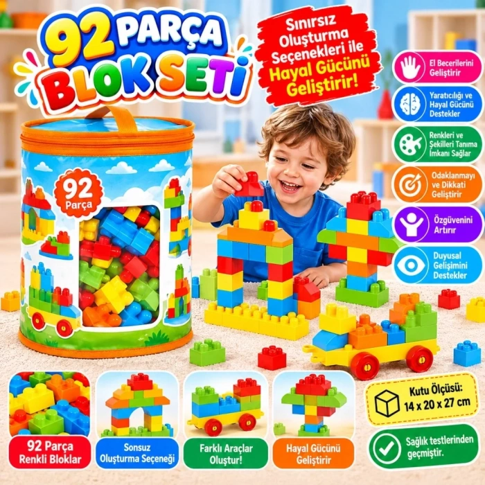Pratik Multi Blok Seti 92 Parça
