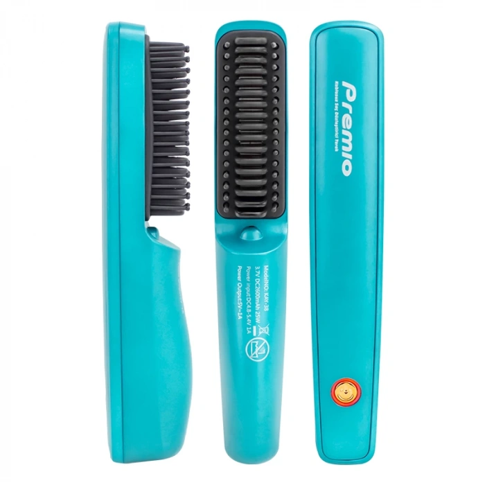 PREMIO KAY-38 ŞARJ GÖSTERGELİ KABLOSUZ TAŞINABİLİR SAÇ DÜZLEŞTİRİCİ TARAK (5365)