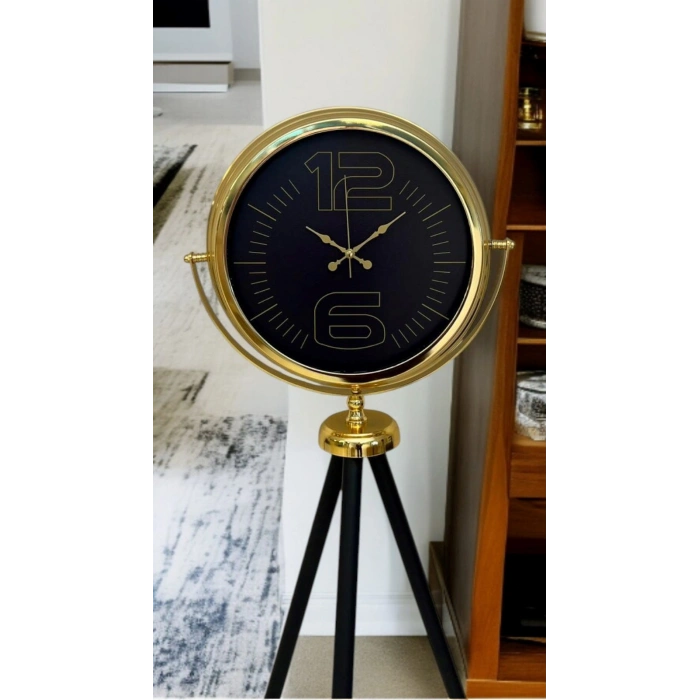 Prime Gold Stylish Tripod Leg Clock