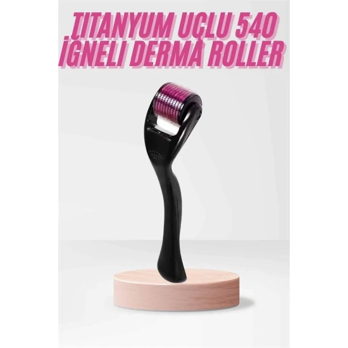 Profesyonel 540 Iğneli Derma Roller 1 Mm Cilt Bakım Aracı