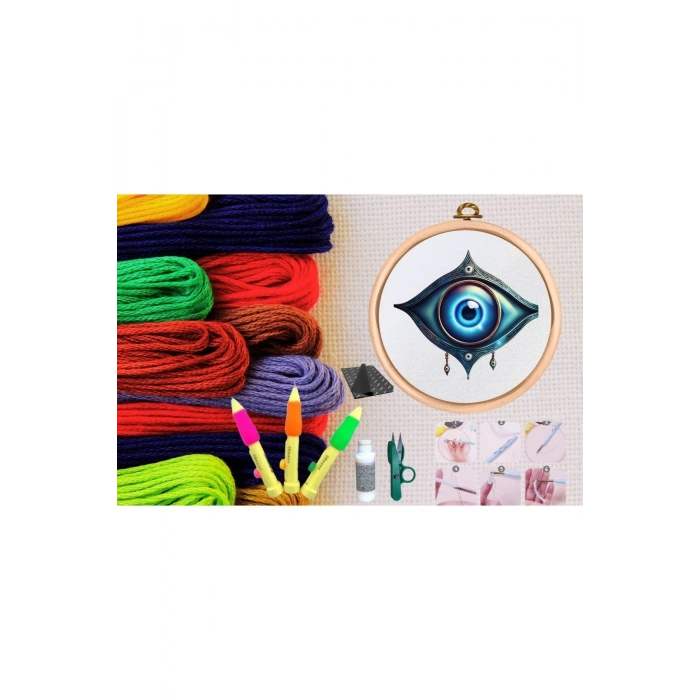 Punch Seti Nakış Seti Kasnaklı Kendin Yap Seti Seri 141