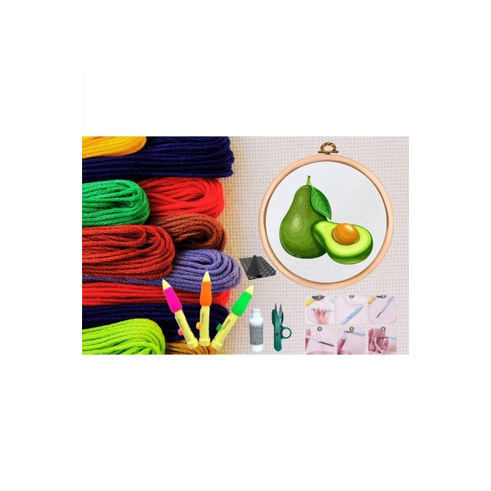 Punch Seti Nakış Seti Kasnaklı Kendin Yap Seti Seri 149