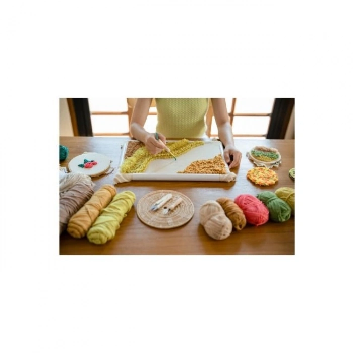 Punch Seti Nakış Seti Kasnaklı Kendin Yap Seti Seri 20