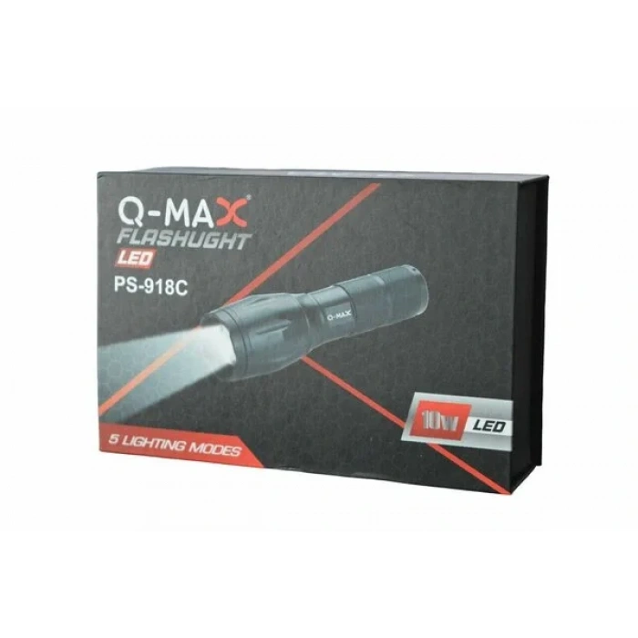 Q-Max PS-918A Şarzlı Zomlu Police El Feneri (5365)