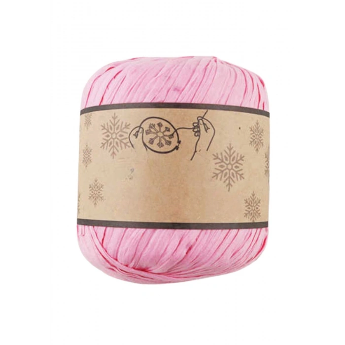 Rafya İp 50 Gr Pembe