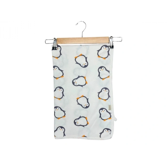 Raporlu Penguen Desenli Bebek Battaniyesi – 12 Ay – Uni