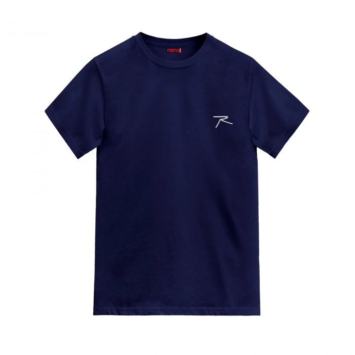 100% Cotton T-Shirt AGNITIO NAVY