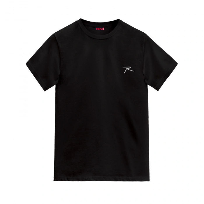 100% Cotton T-Shirt AGNITIO BLACK