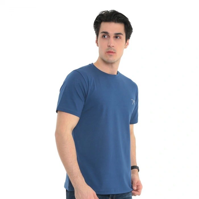 100% Cotton T-Shirt GRAVIS INDIGO