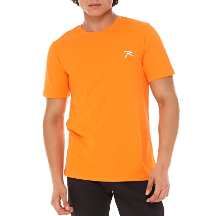 %100 Cotton T-Shirt LEO ORANGE