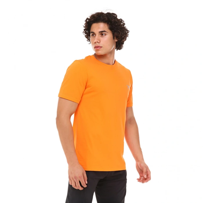 %100 Cotton T-Shirt LEO ORANGE