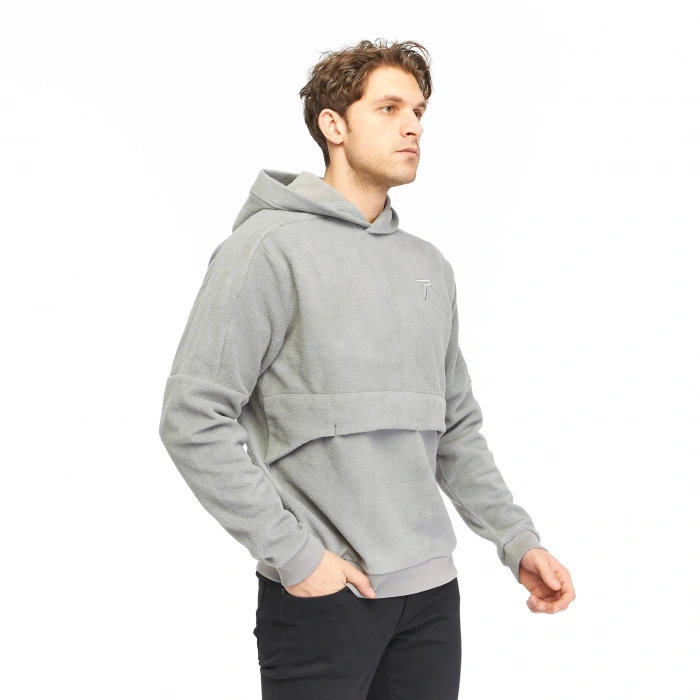 Hooded Fleece DIVES GRAY