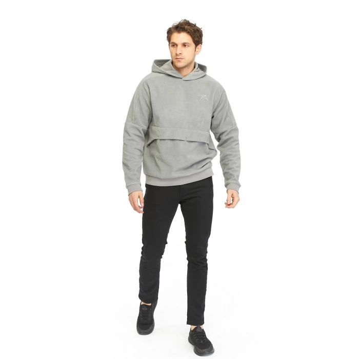 Hooded Fleece DIVES GRAY