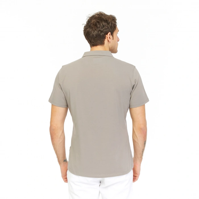 Polo T-Shirt OSTENDO KAHVERENGİ