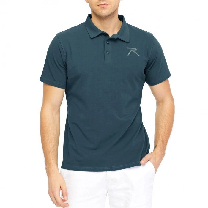 Polo T-Shirt OSTENDO PETROL