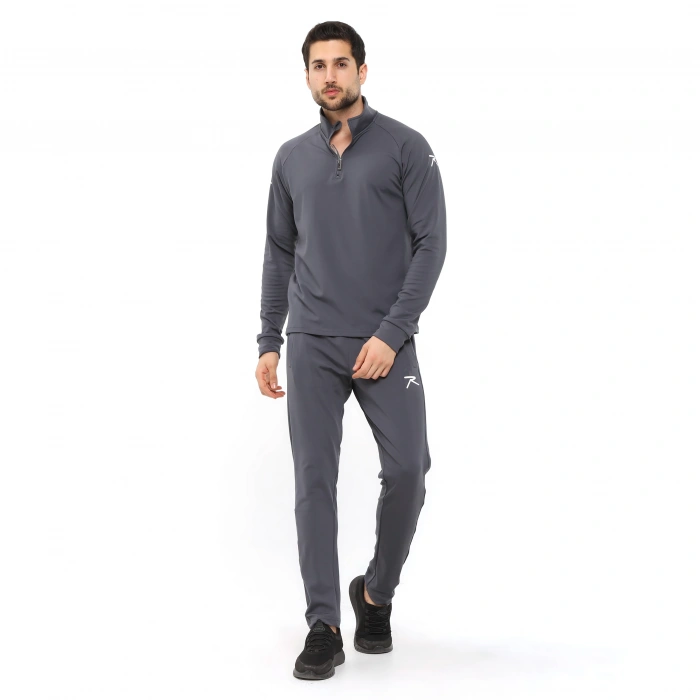 Yarım Fermuarlı Eşofman ALTUS FÜME