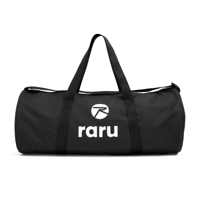 Raru Silindir Top Çantası SİYAH