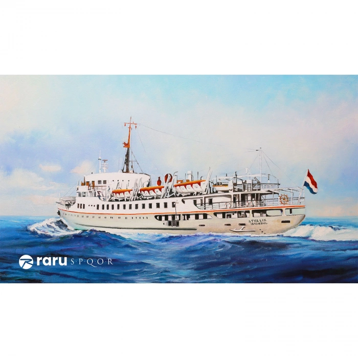 S.P.Q.O.R Plaj Havlusu ABZU MAVİ