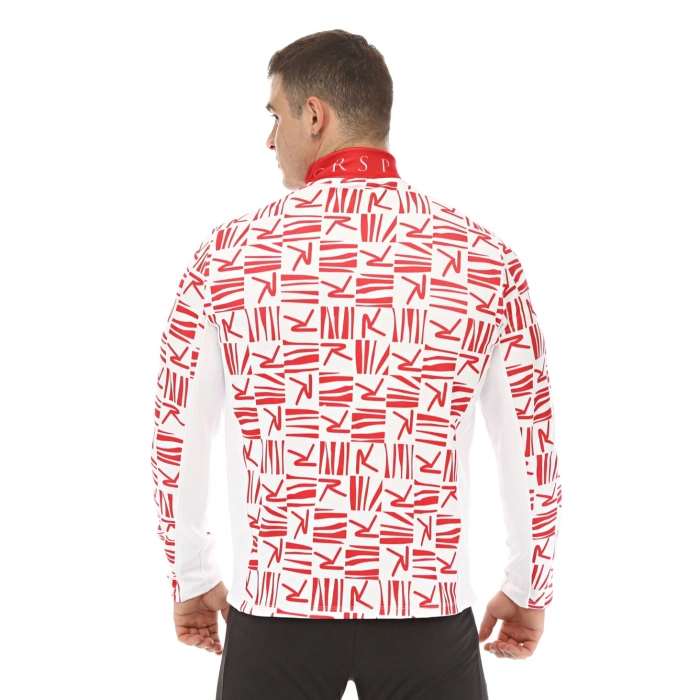 S.P.Q.O.R Full Zip Top CAREO RED