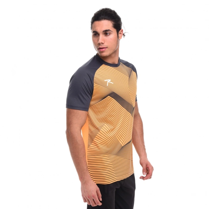 Unisex Digital Printed T-Shirt JUSTA ORANJ