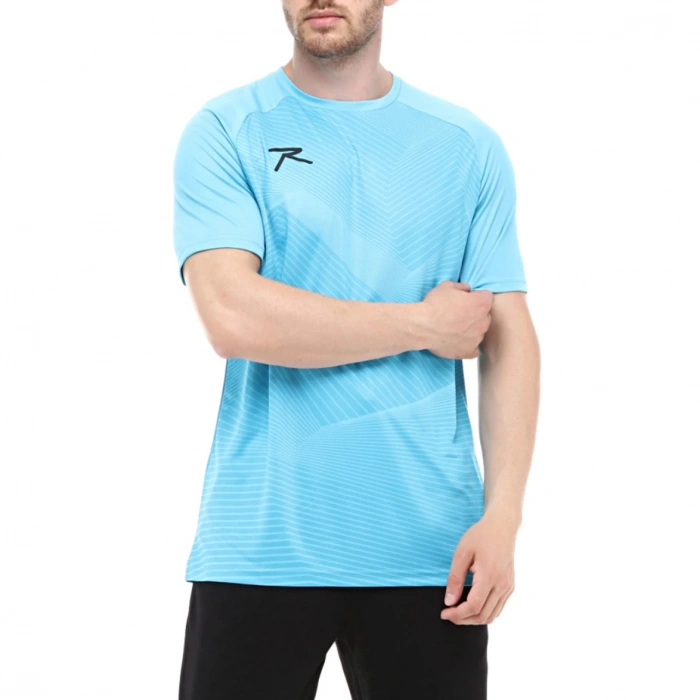 Unisex Dijital Baskılı T-Shirt JUSTA TURKUAZ