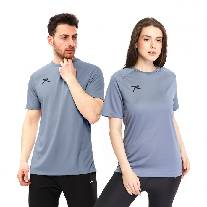 Unisex T-Shirt VELOX GRİ