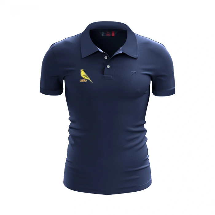 Raru x 343 DIGITAL Polo T-Shirt IMPERO PETROL