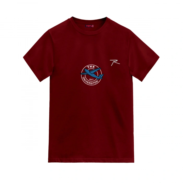 %100 Cotton T-Shirt AGNITIO BURGUNDY