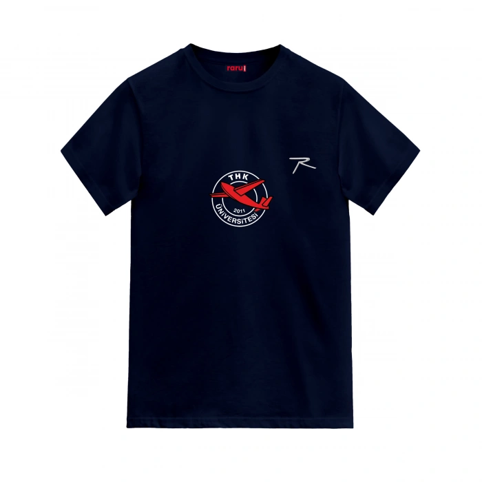 %100 Cotton T-Shirt AGNITIO NAVY