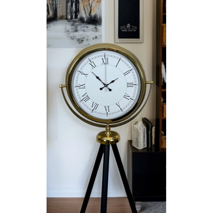 Regal Gold Tripod Ayaklı Saat