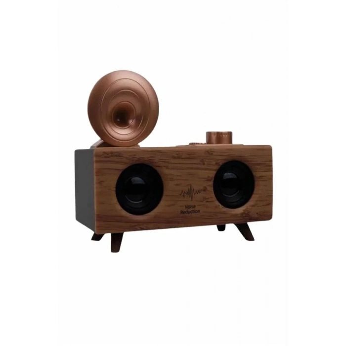 Retro Tasarımlı Bluetooth Hoparlör Fm Radyo 5 Mod