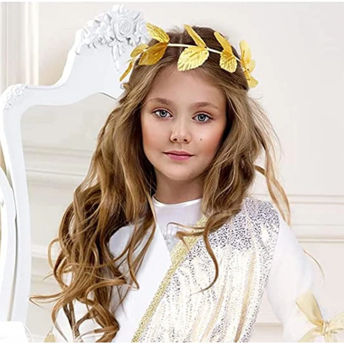 Rome Byzantine Gold Leaf Caesar Crown (5365)