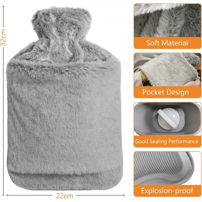 Rubby Sıcak Su Torbaları Peluşlu (5365)