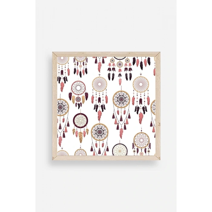 Rüya Kapanı Ahşap Çerçeveli Tablo 50 x 50