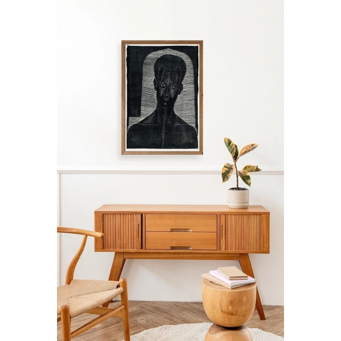 Samuel Jessurun Ahşap Çerçeveli Tablo 17 x 23