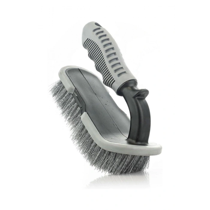 Saplı Halı, Koltuk ve Araç Temizlik Fırçası – Çok Amaçlı İç & Dış Oto, Ev ve Ofis Kullanımı İçin Ergonomik Temizlik Aparatı