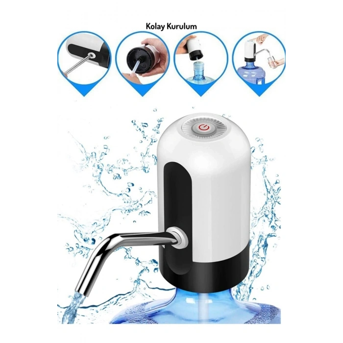 Şarjlı Otomatik Damacana Su Pompası