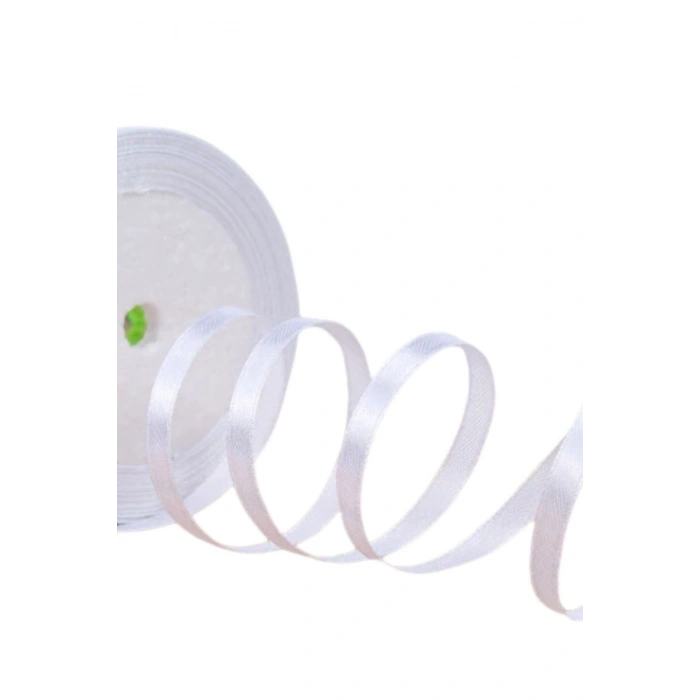 Saten Kurdele 1 Cm 10 Metre Füme