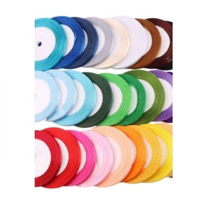 Saten Kurdele 1 Cm 10 Metre Turuncu