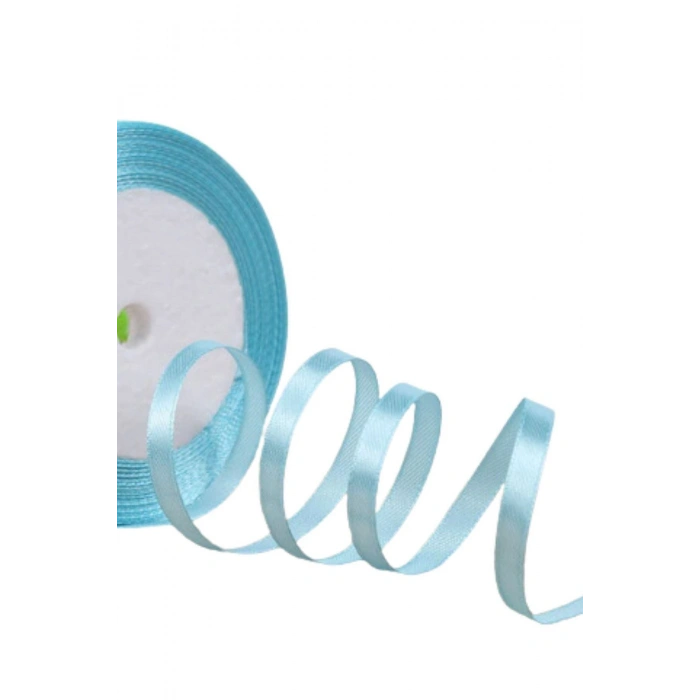 Saten Kurdele 6 Mm Mint 2 Metre