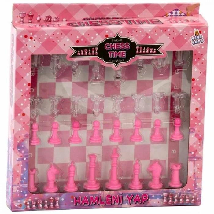 Satranç Takımı - Pembe (5365)
