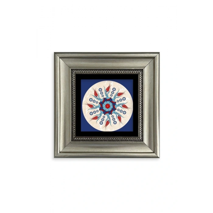 Selçuklu Motif Çerçeveli Taş Tablo 20 cm