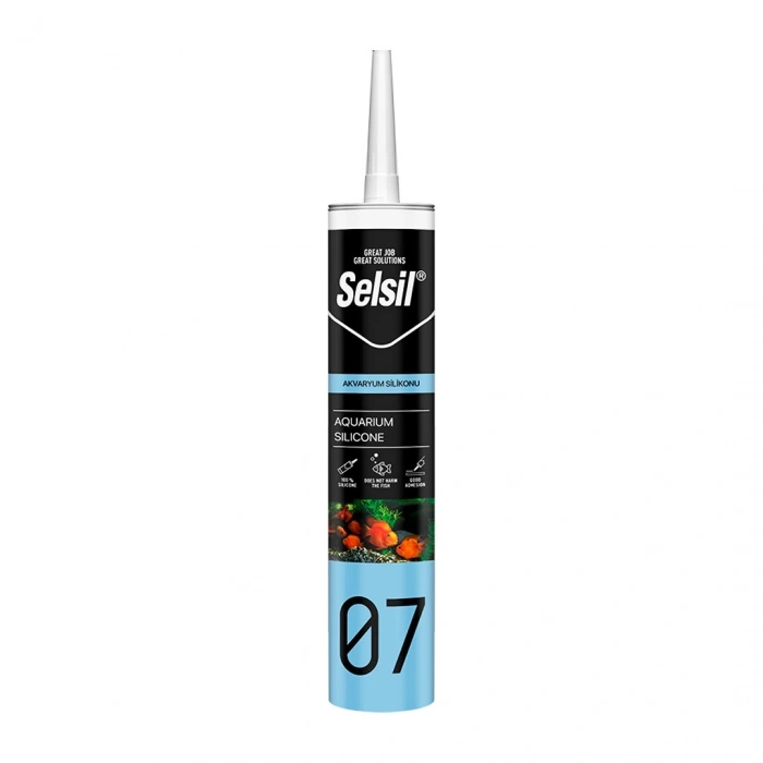 SELSİL 05 MUTFAK VE BANYO SİLİKONU ŞEFFAF 280ML (5365)