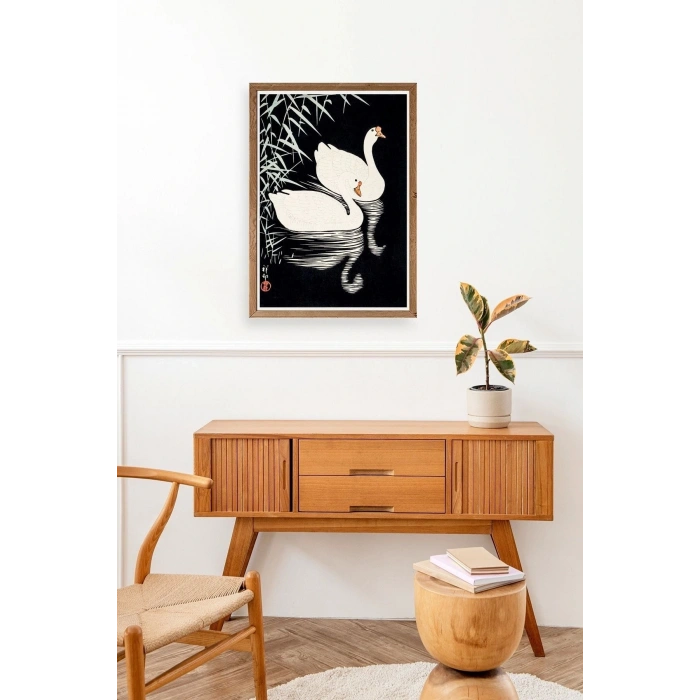 Sepia Herbes Ahşap Çerçeveli Tablo 23 x 30