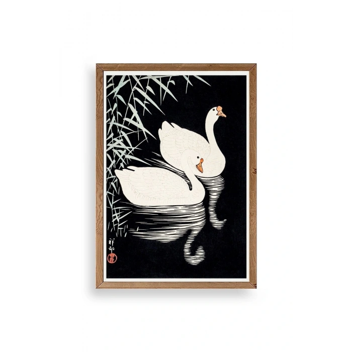 Sepia Herbes Ahşap Çerçeveli Tablo 30 x 42