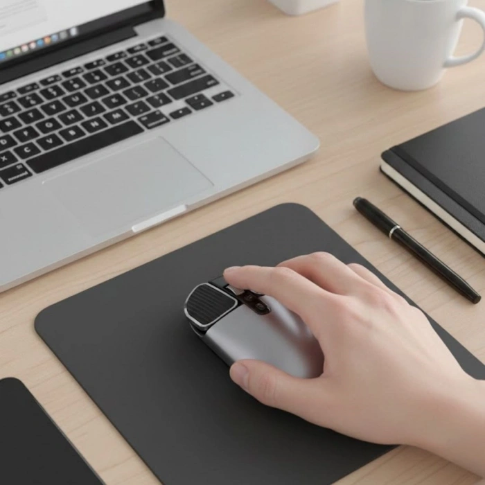 Sessiz Kablosuz Mouse – Wireless Optik Mouse, Sessiz Tıklama, Ergonomik Tasarım (5365)