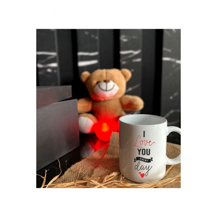 Sevgililer Günü Ayıcıklı Kombin Kutusu